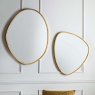 Gallery Chattenden Oblong Wall Mirror Gold Lifestyle