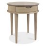 Dansk Side/Lamp Table With Drawer Oak