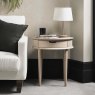 Dansk Lamp/Side Table With Drawer Oak Lifestyle