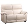 Girona 2 Seater Sofa Leather Chalk