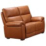 Girona 2 Seater Sofa Leather Tan