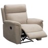 Austin Manual Reclining Armchair Fabric Natural