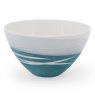 Paul Maloney Pottery Bowls (Set of 4) Teal 