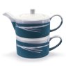 Paul Maloney Pottery Tea For One Teal 