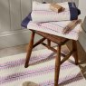 Joules Fruity Stripe Hand Towel Oat Lifestyle