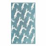 Joules Jumping Hare Bath Mat Teal Flat