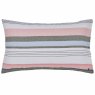 Joules Bohemian Stripe Reversible Double Duvet Cover Set Multi-Coloured Pillow Case