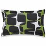 Scion Going Lohko Reversible Double Duvet Cover Set Juniper & Liquorice Pillow Case