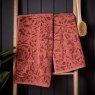 Morris & Co St James Bath Sheet Red Lifestyle