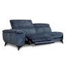 Puccini Electric Reclining Modular 3 Seater Arm LHF Fabric Category 20