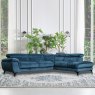 Puccini 4 + Corner Sofa With Chaise Arm LHF Fabric Category 20 Lifestyle