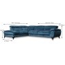 Puccini 4 + Corner Sofa With Chaise Arm RHF Fabric Category 20 Dimensions