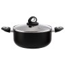 Diamond Collection Non Stick Casserole Pot & Lid 24cm