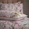 Edinburgh Weavers Lavish Floral Reversible King Duvet Cover Set Blush Pillow Case