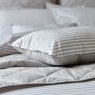 Christy's Lerwick Stripe Single Duvet Cover Set Stone Pillow Case