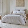 Christy's Lerwick Stripe Double Duvet Cover Set Stone