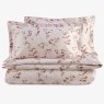Christy's Hampton Reversible King Duvet Cover Set Rose Stack