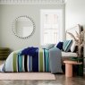 Helena Springfield Darcie Reversible Single Duvet Cover Set Blue & Green