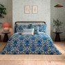 Morris & Co Hyacinth Reversible Super King Duvet Cover Set Indigo