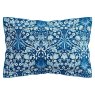 Morris & Co Hyacinth Reversible Super King Duvet Cover Set Indigo Pillow Case