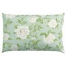 Sanderson Summer Peony Reversible Single Duvet Cover Set Light Green Pillow Case