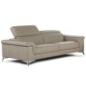 Calia Italia Sila Electric Reclining 3.5 Seater Sofa Leather Category 10