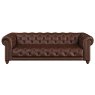 Alexander & James Stax 4 Seater Sofa Leather Category B Kodak