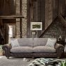 Alexander & James Wilson 4 Seater Sofa Standard Back Leather Category B Satchel Lifestyle
