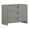 Cavelli 3 Drawer Chest Of Drawers Grey