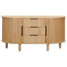 Vincent 2 Door + 3 Drawers Large Sideboard Oak