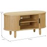 Vincent 2 Door TV Unit Oak Dimensons