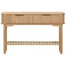 Vincent 2 Drawer Console Table Oak