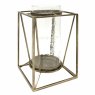 Ebena Hurricane Candleholder Small Gold