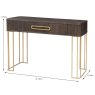 Latino 1 Drawer Console Table Walnut Dimensions