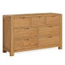 Ellie 3 + 4 Drawer Chest Of Drawers Oak