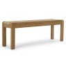 Ellie 3 Person Dining Bench Oak