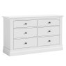 Lille 3 + 3 Drawer Chest Of Drawers White