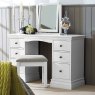 Lille 3 + 3 Drawer Dressing Table White Lifestyle