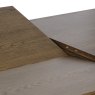 Cava 8-10 Person Extending Dining Table Smoked Oak Close Up