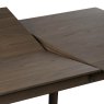 Cava 4-6 Person Extending Dining Table Smoked Oak Close Up