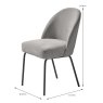 Cava Dining Chair Fabric Grey