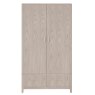 Emile 2 Door & 2 Drawer Wardrobe Cream Front