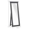 Lille Cheval Mirror Charcoal Dimensions