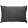 Bedeck of Belfast Kenza Single Duvet Cover Set Carbon Pillowcase