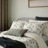 Bedeck of Belfast Ariane Reversible Double Duvet Cover Set Charcoal & Linen Close Up