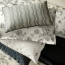 Bedeck of Belfast Ariane Reversible Double Duvet Cover Set Charcoal & Linen Stacked