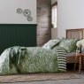 Burleigh Hibiscus Reversible King Duvet Cover Set Green