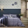 Burleigh Calico Reversible King Duvet Cover Set Blue