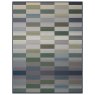 Ombre Blocks Throw 140cm x 180cm Green Flat