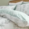Bianca Wild Flowers Reversible Double Duvet Cover Set Green Close Up